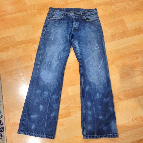Armani Exchange Men's Relaxed Leg Jeans Size 33 - Picture 1 of 9
